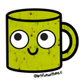 Gigi Green Sticker
