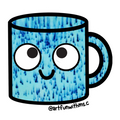 Benny Blue Sticker